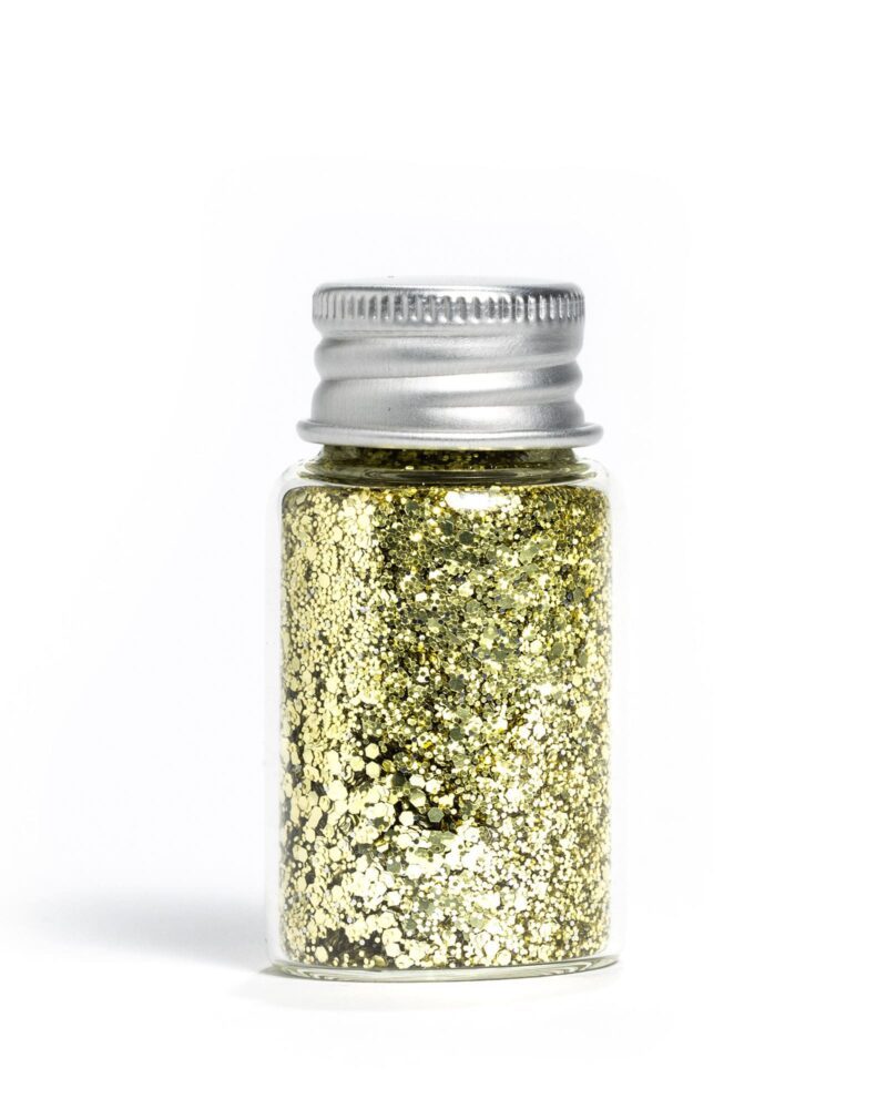 D Pack Golden Blend Hair Glitter 6 Pcs - Image 4